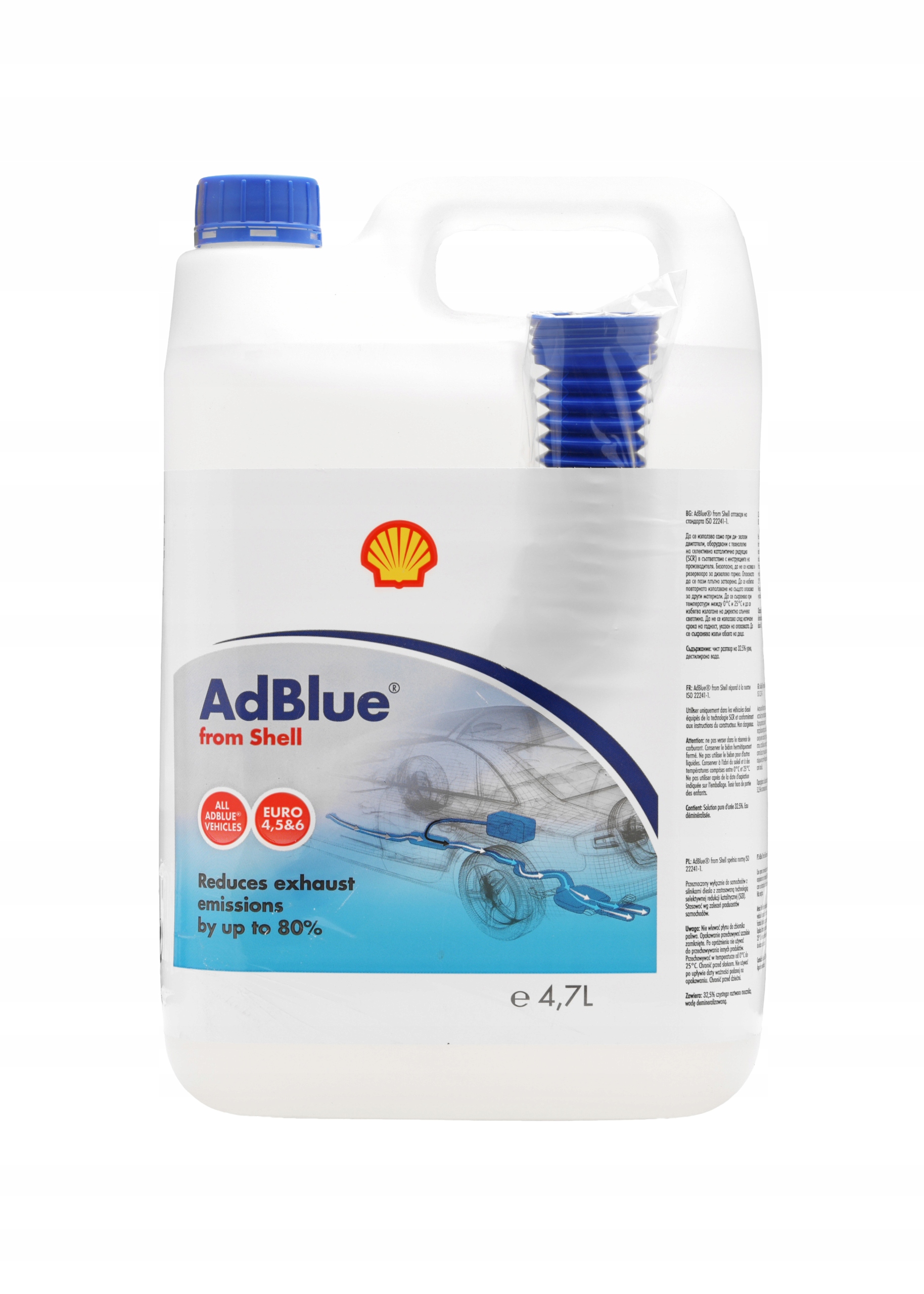 SHELL ADBLUE płyn katalityczny DPF 4 7L 7534232837 oficjalne