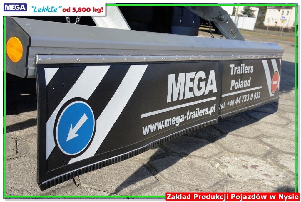 Naczepa MEGA wywrotka 39 m³ LIGHT 5 590 kg Gotowa 7742519304