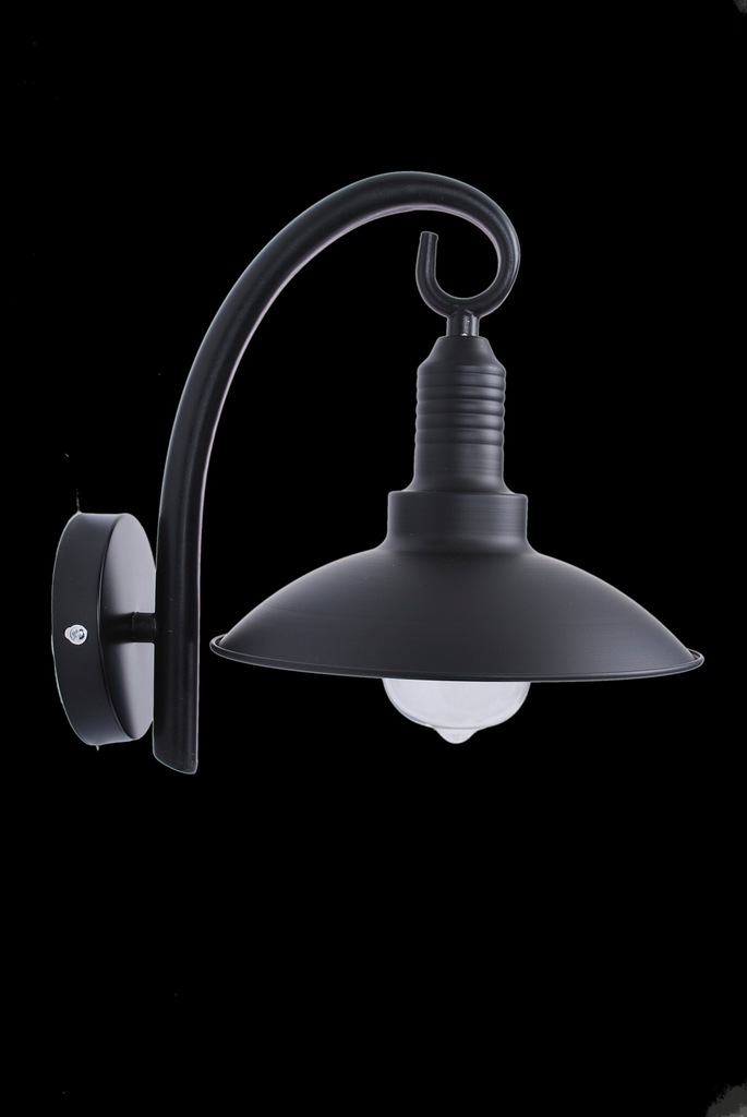 Kinkiet Lampa Kinkietowa Retro Loft Edison Czarny