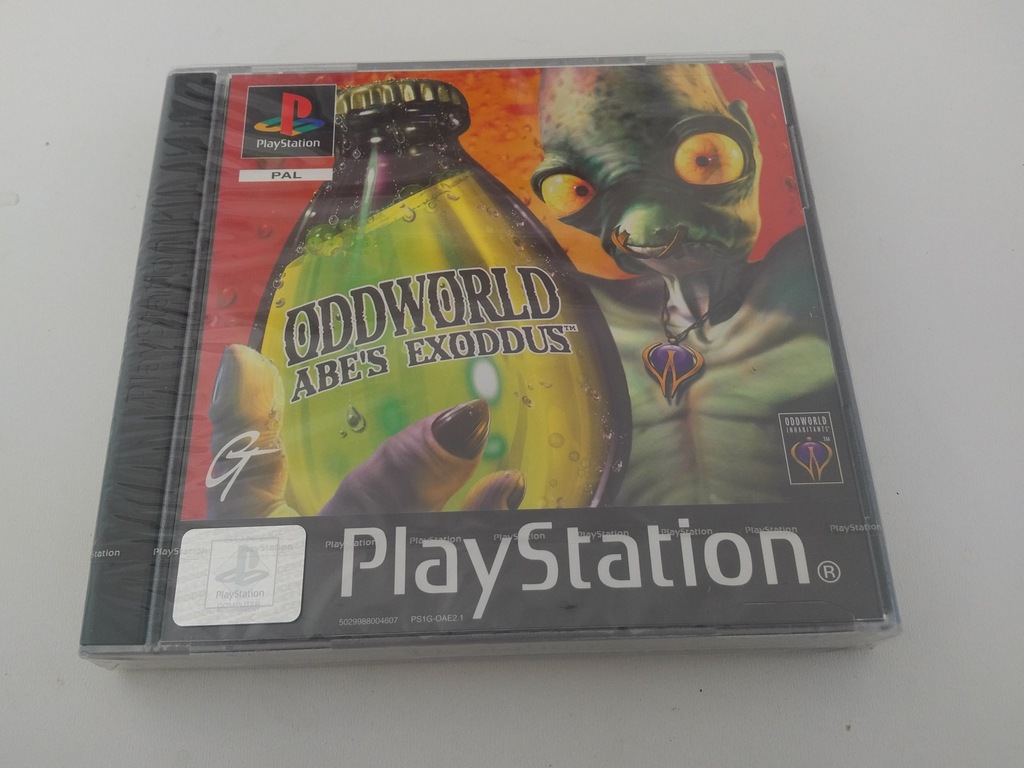 Oddworld Abes Exodus Psx Ps Ps Xa Nowa Oficjalne