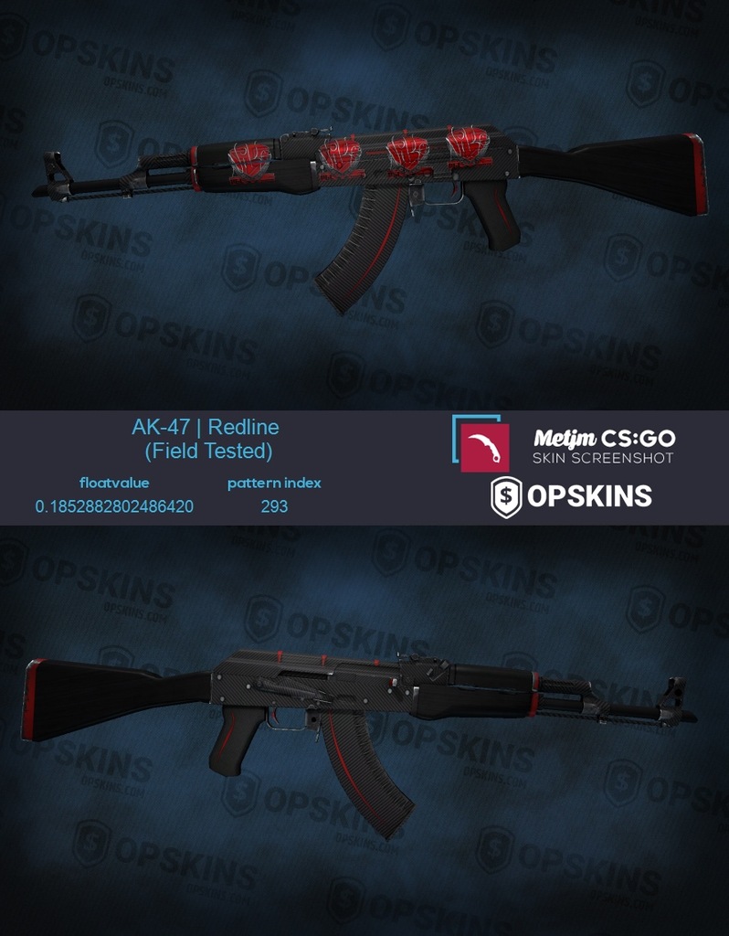 Skin Ak Redline Ft Cs Go Naklejki Niko Krak W