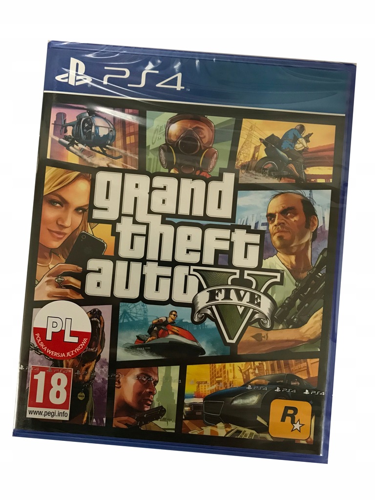 Grand Theft Auto V Gta Ps Po Polsku Nowa