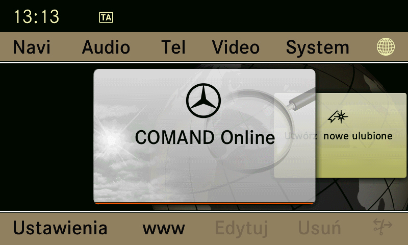 Mercedes NTG 4 5 I NTG 4 7 Command Polskie Menu 6789376568