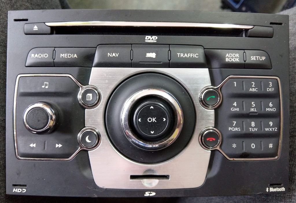 Radio Nawigacja Peugeot Cc Rcz Ng Bluetooth Usb