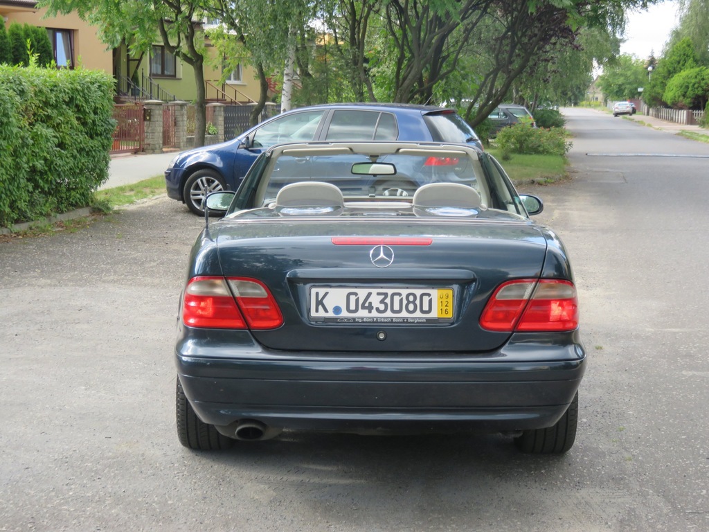 Mercedes Clk Cabrio W Oficjalne Archiwum Allegro