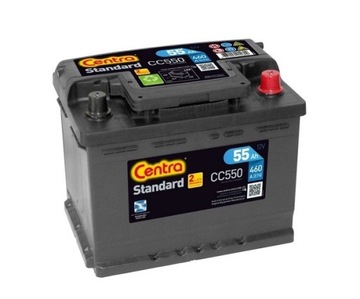 Akumulator Centra Standard 55Ah CC550