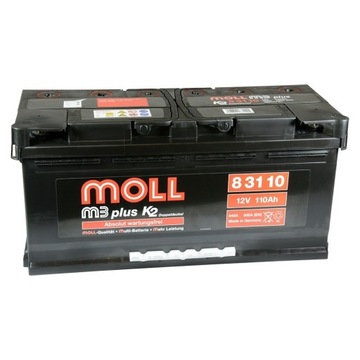 Новий OE акумулятор MOLL M3 PLUS 110Ah 900A