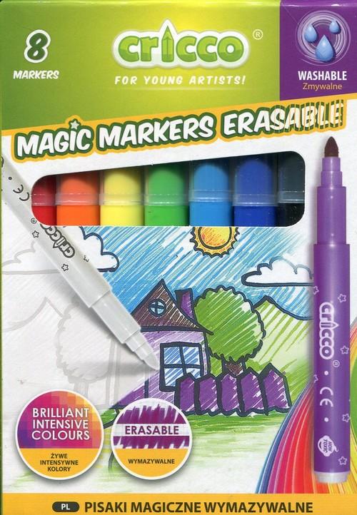 

Pisaki wymazywalne magiczne Cricco 7 kol. mazak
