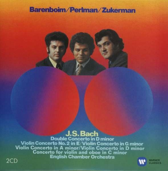 

Perlman, Zukerman, Eco, Daniel Bach: Concertos CD