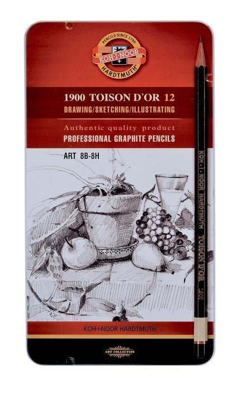 KIN OŁÓWEK GRAFI 1902 ART TOISON D'OR 8B-8H 9238