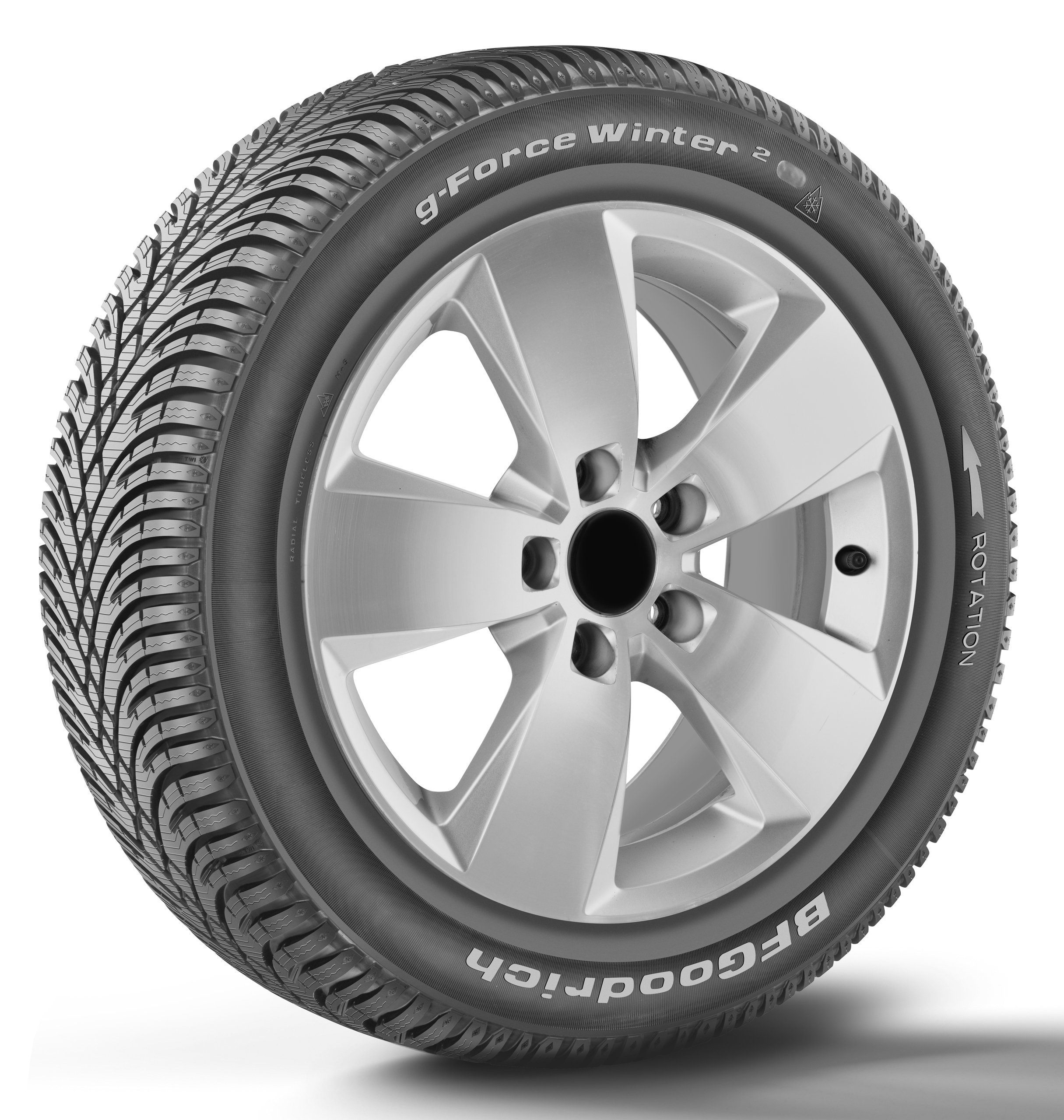 1x 225/55R17 BFGOODRICH G-FORCE WINTER 2 97 H