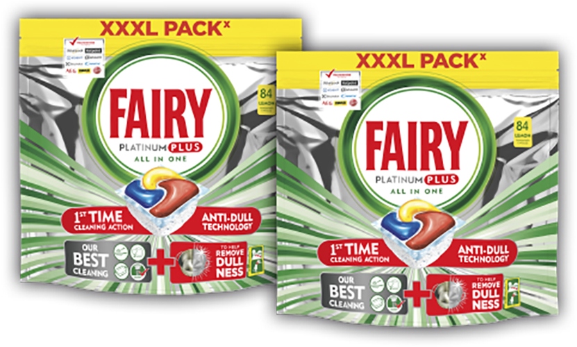 

Fairy Tabletki do zmywarki Platinum Plus 168 szt.