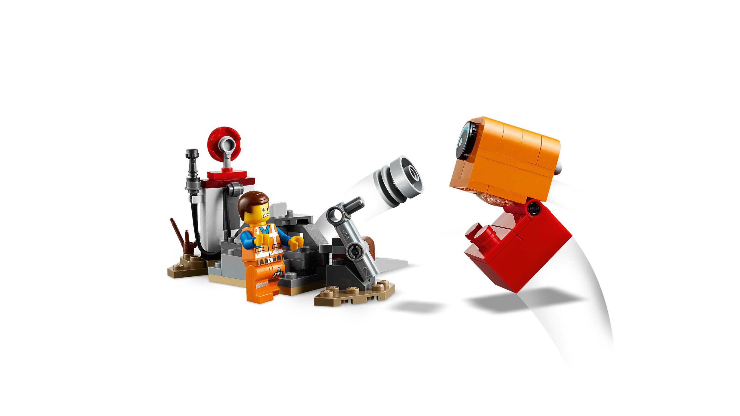 LEGO MOVIE 70823 TRÓJKOŁOWIEC EMMETA Płeć chłopcy dziewczynki