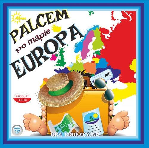 Abino Gra edukacyjna Icom Palcem po mapie Europa Marka Abino