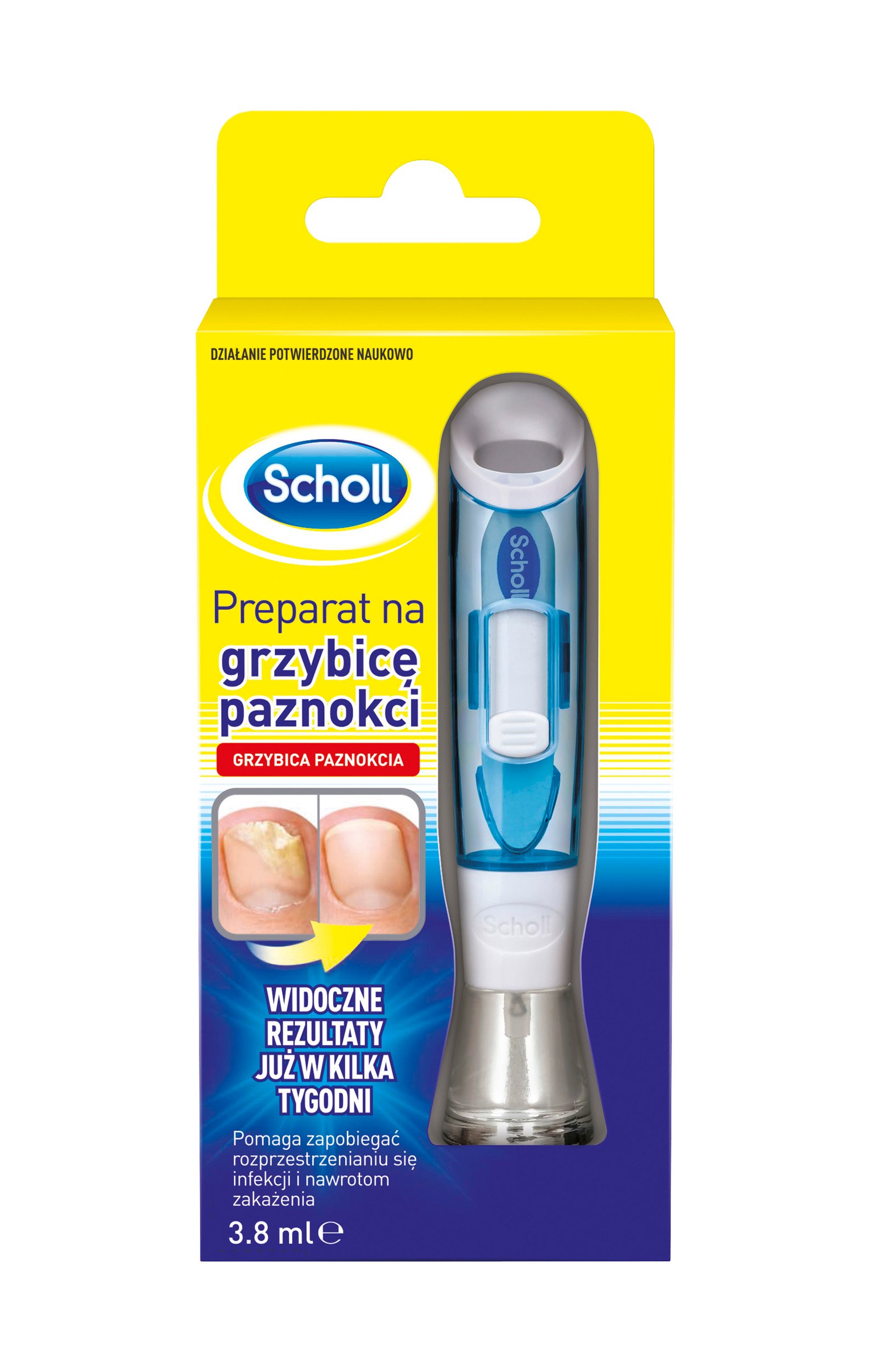 

Scholl preparat na grzybicę paznokci 3,8 ml