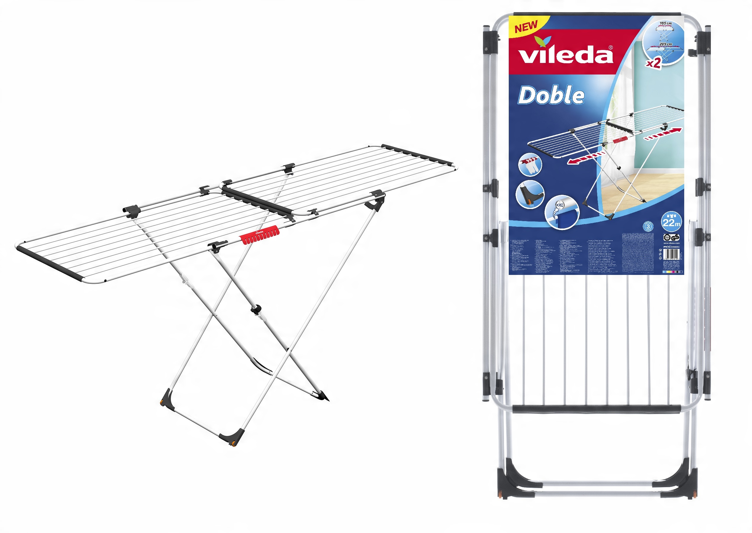 

Suszarka Doble Vileda 157245