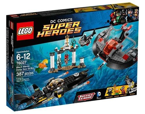 Lego DC Heroes 76027 Atak Czarnej Manty Unikat 2015