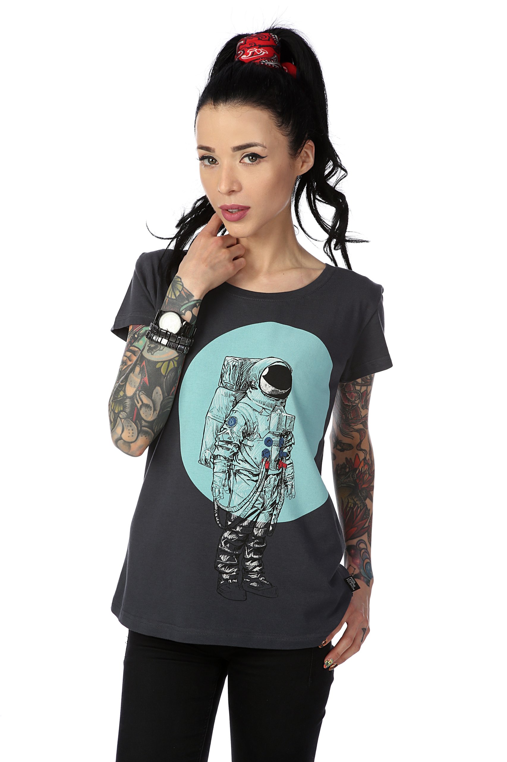

T-shirt damski Astronauta Legendy Polskie
