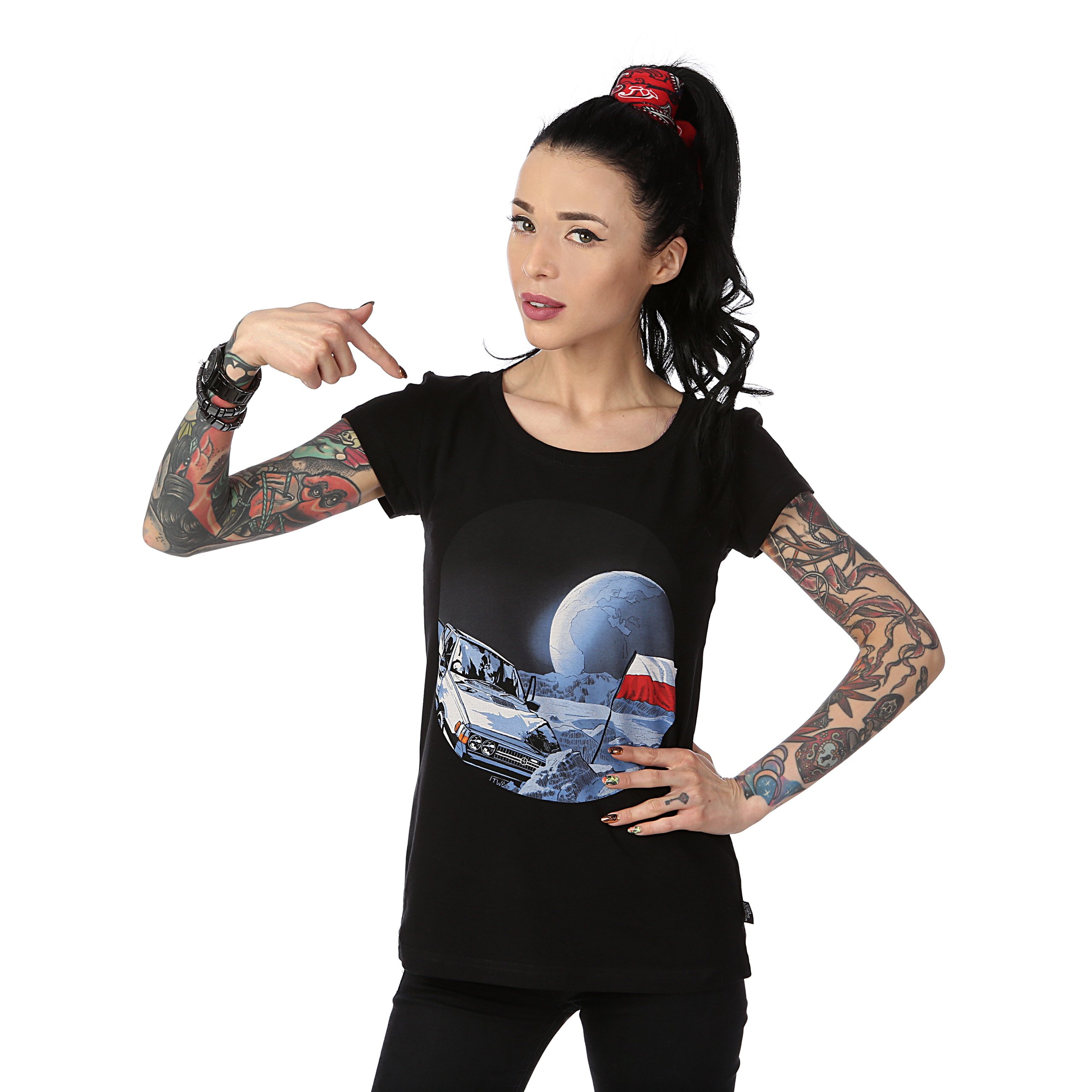 

T-shirt damski Polonez na księżycu Legendy S