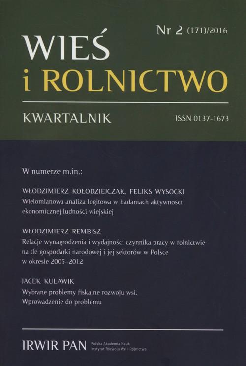 

Wieś i rolnictwo 2/2016