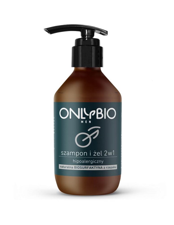 

OnlyBio szampon i żel 2w1 250 ml Men