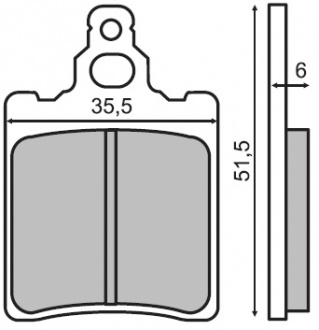 

Klocki Hamulcowe Tył Generic Trigger Tr 50 125