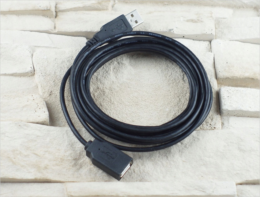 міцний подовжувач USB штекер-роз'єм кабель 1,5 м F-m Довжина кабелю 1,5 м