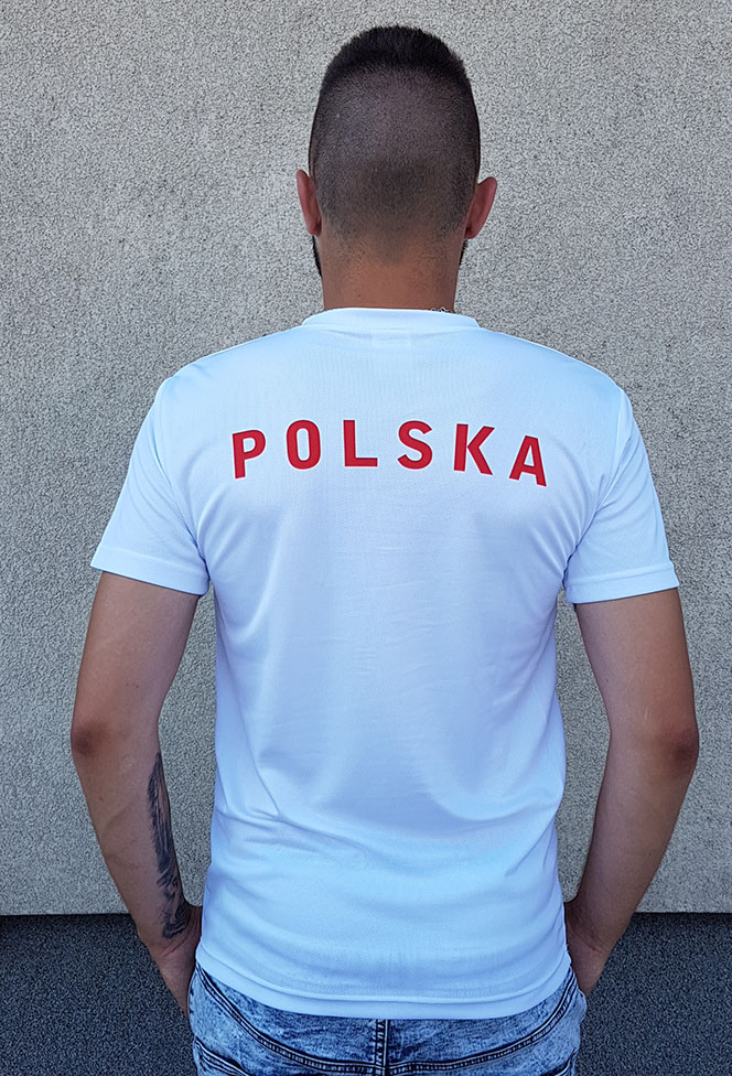 KOSZULKA KIBICA REPREZENTACJA POLSKI POLSKA r.2XL Waga produktu z opakowaniem jednostkowym 1 kg