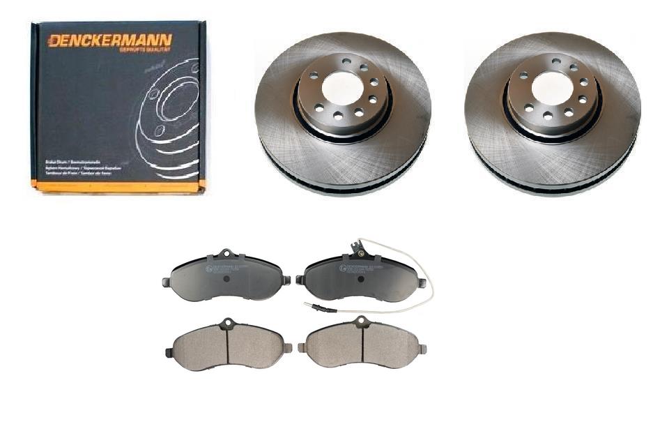 Kotouče Citroen Jumpy 2007- Přední 304 mm Sada