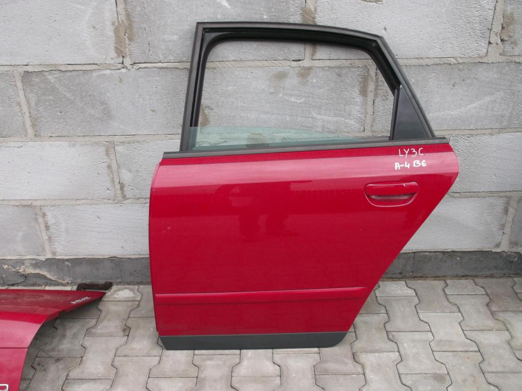 ДВЕРІ ЗЛІВА ЗАД. AUDI A4 B6 СЕДАН Ly3c -ДОСТАВКА-