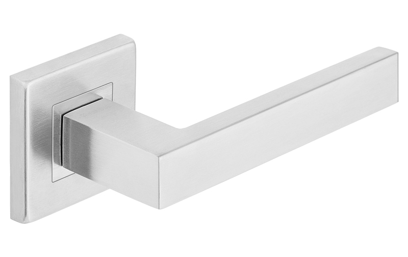 

Klamka drzwiowa Topaz Metal Bud kwadrat Inox wewn.