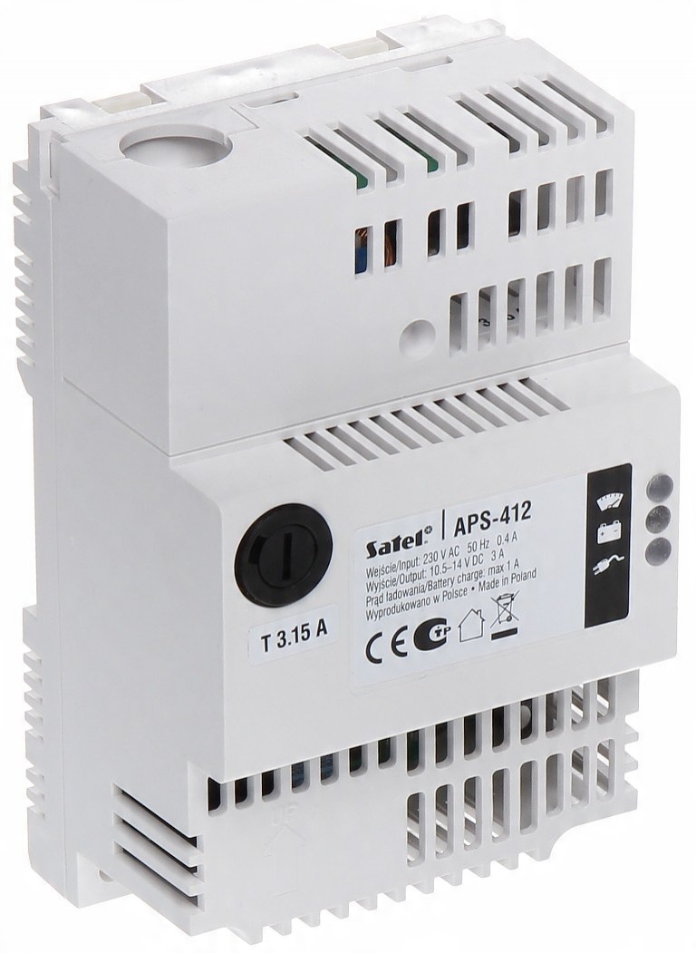 

Satel APS-412 Zasilacz Buforowy Impulsowy 12V 4A