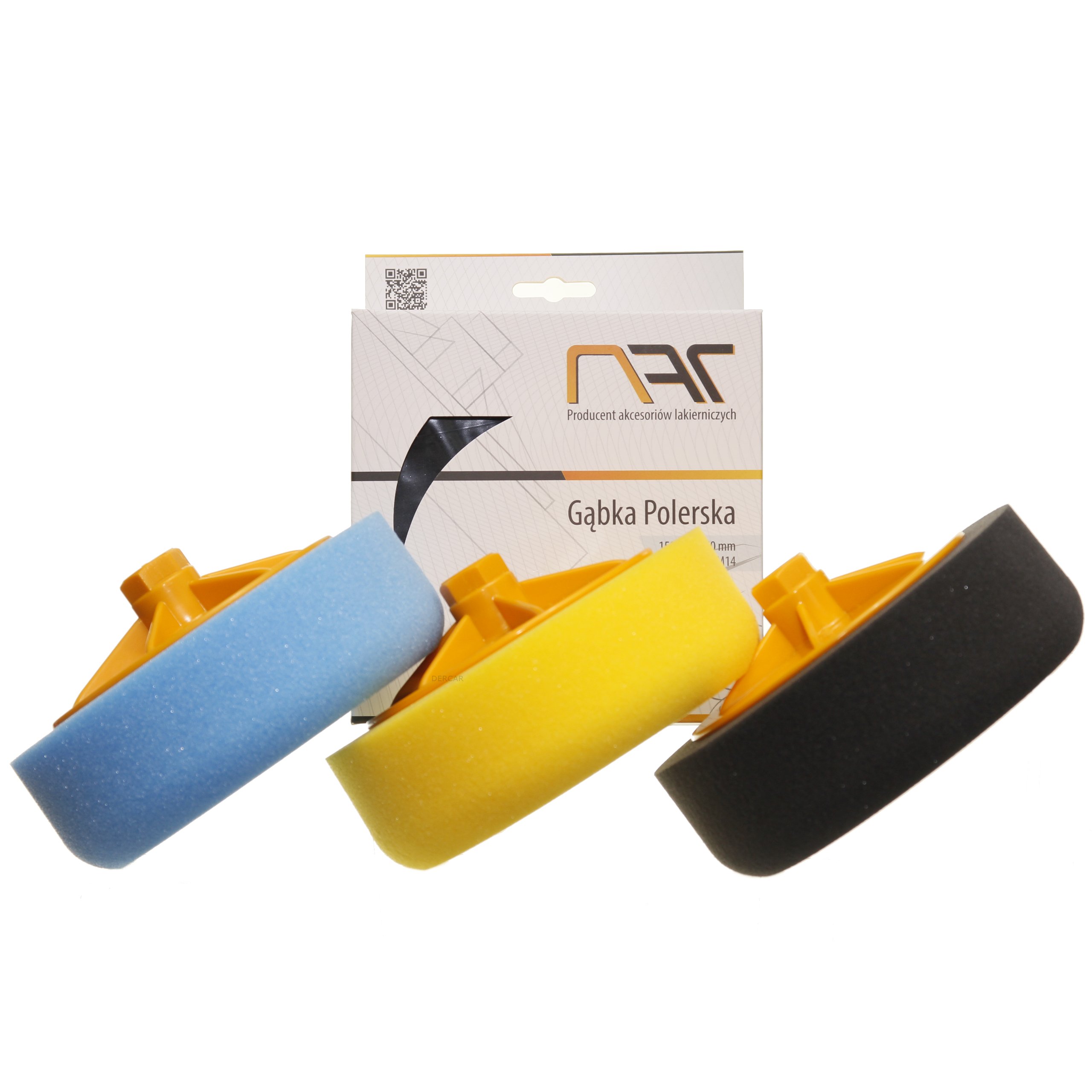 

Zestaw gąbek polerskich M14 Nat Pady polerskie