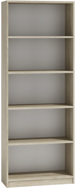 REGAŁ 60CM SZAFKA R60 KSIĄŻKI DĄB SONOMA DO SALONU, BIURA, GABINETU