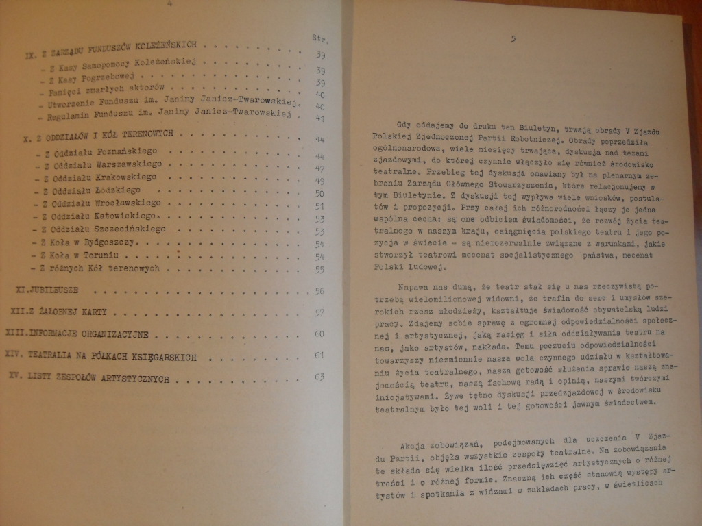 5 x BIULETYN INFORMACYJNY SPATiF 1966 -1969 TEATR Tytuł 5 x BIULETYN INFORMACYJNY SPATiF 1966 -1969 TEATR