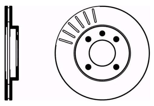 TARCZA HAMULCOWA PR VW POLO LUPO SEAT AROSA !! 2SZTUKI !!