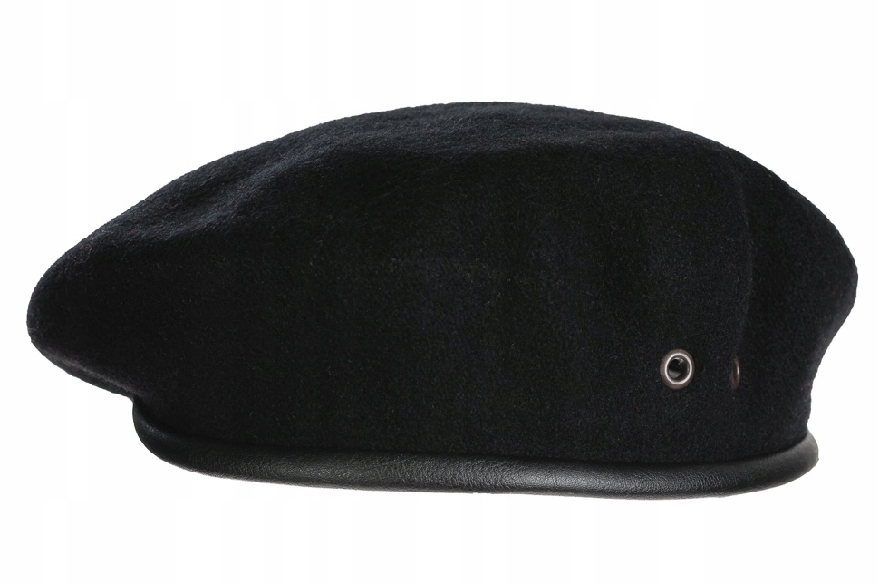 Polski BERET TŁOCZONY WP Wełna CZARNY rozm. 59 Rozmiar 59