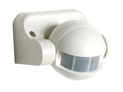 

Czujnik ruchu i zmierzchu 180st. 1200W do Led IP44