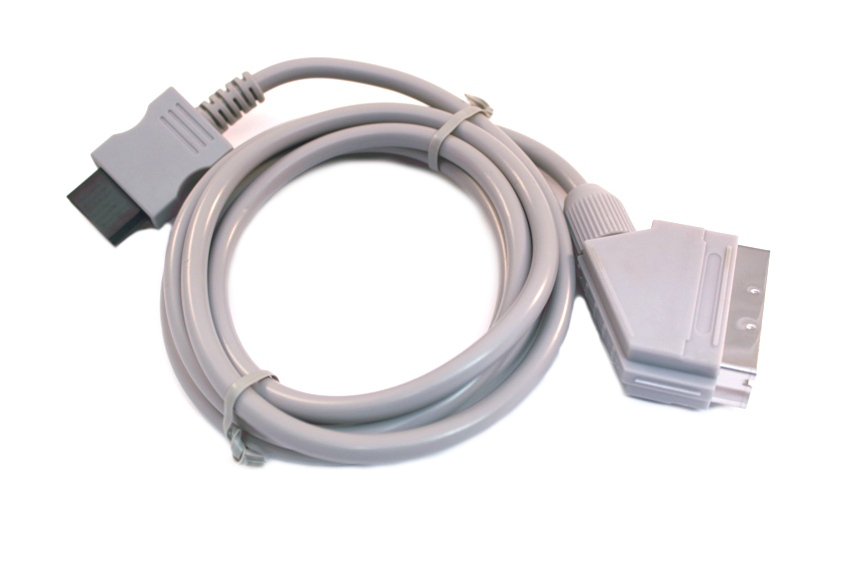 IRIS Kabel przewód RGB Euro/Scart do konsoli Nintendo Wii wersja PAL Kod producenta AR-001126