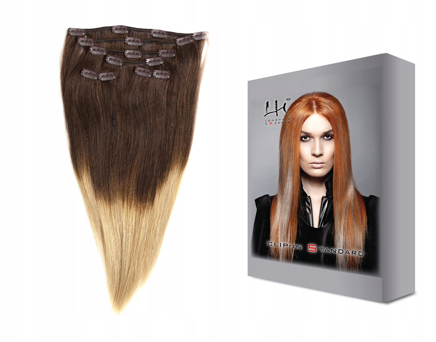 4-20 – 50-55 cm 6dílná sada přírodních vlasů