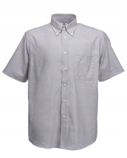 

Men Oxford Short Sleeve Shirt Oxford Grey L