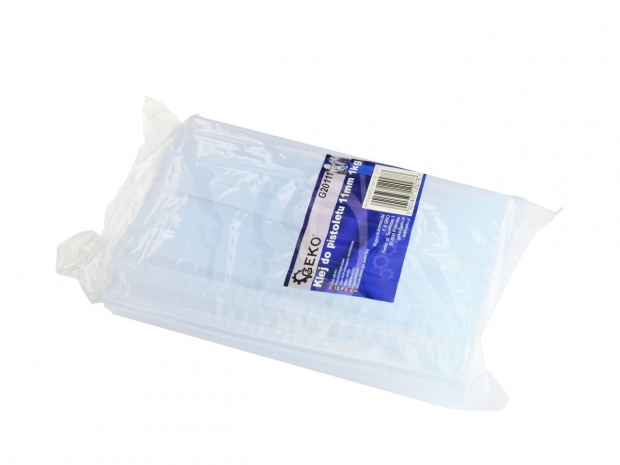 KLEJ PISTOLETU NA GORĄCO 11x200MM 1KG 57 SZT GEKO