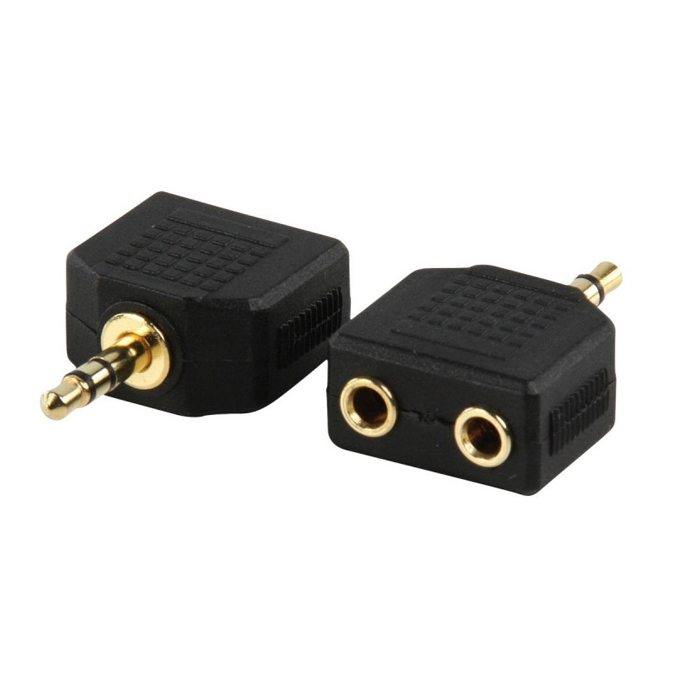

Adapter Jack 3,5mm wtyk 2x Jack 3,5mm Stereo