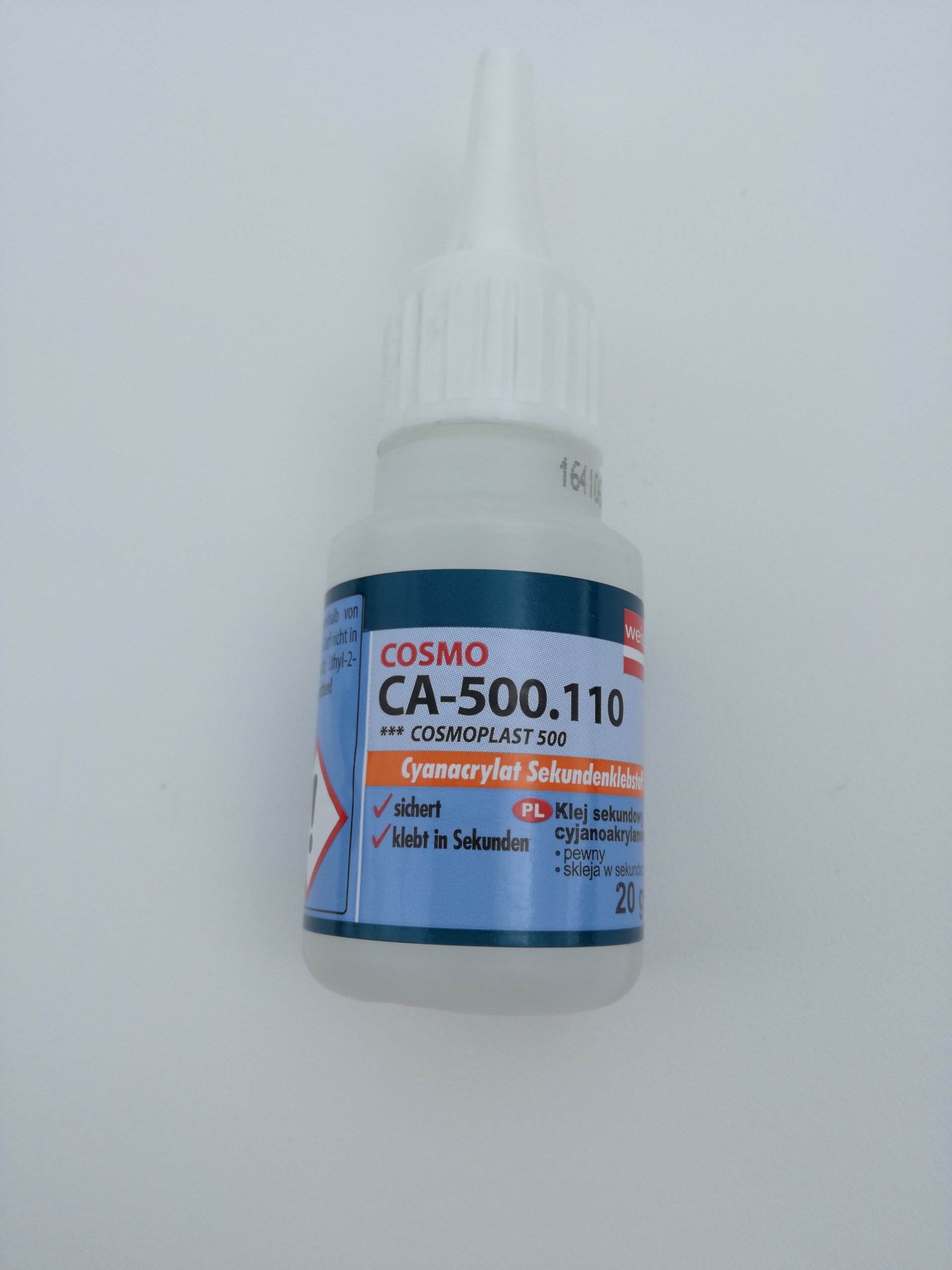 

Cosmoplast 500 klej do plexi pleksi pcv pcw pvc