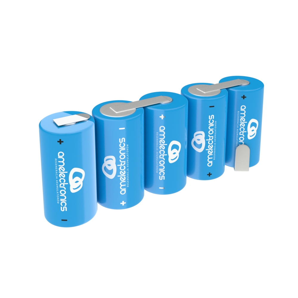 PAKIET AKUMULATORÓW 5 OGNIW D 6V 4000MAH NI-CD EAN (GTIN) 5904506121472
