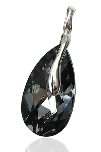 

Swarovski -wisiorek Srebrny- Kryształ Silver Night