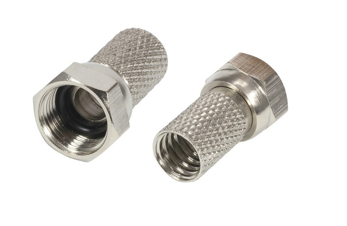 

Gniazdo Przejściówka Antenowy Wtyk F kpl 4szt.