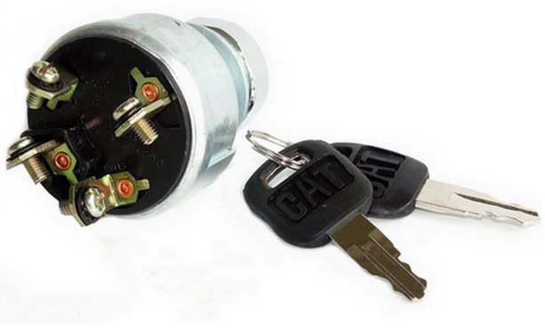 STACYJKA CAT 2 KLUCZYKI 4 PIN 9G7641 Producent części inny