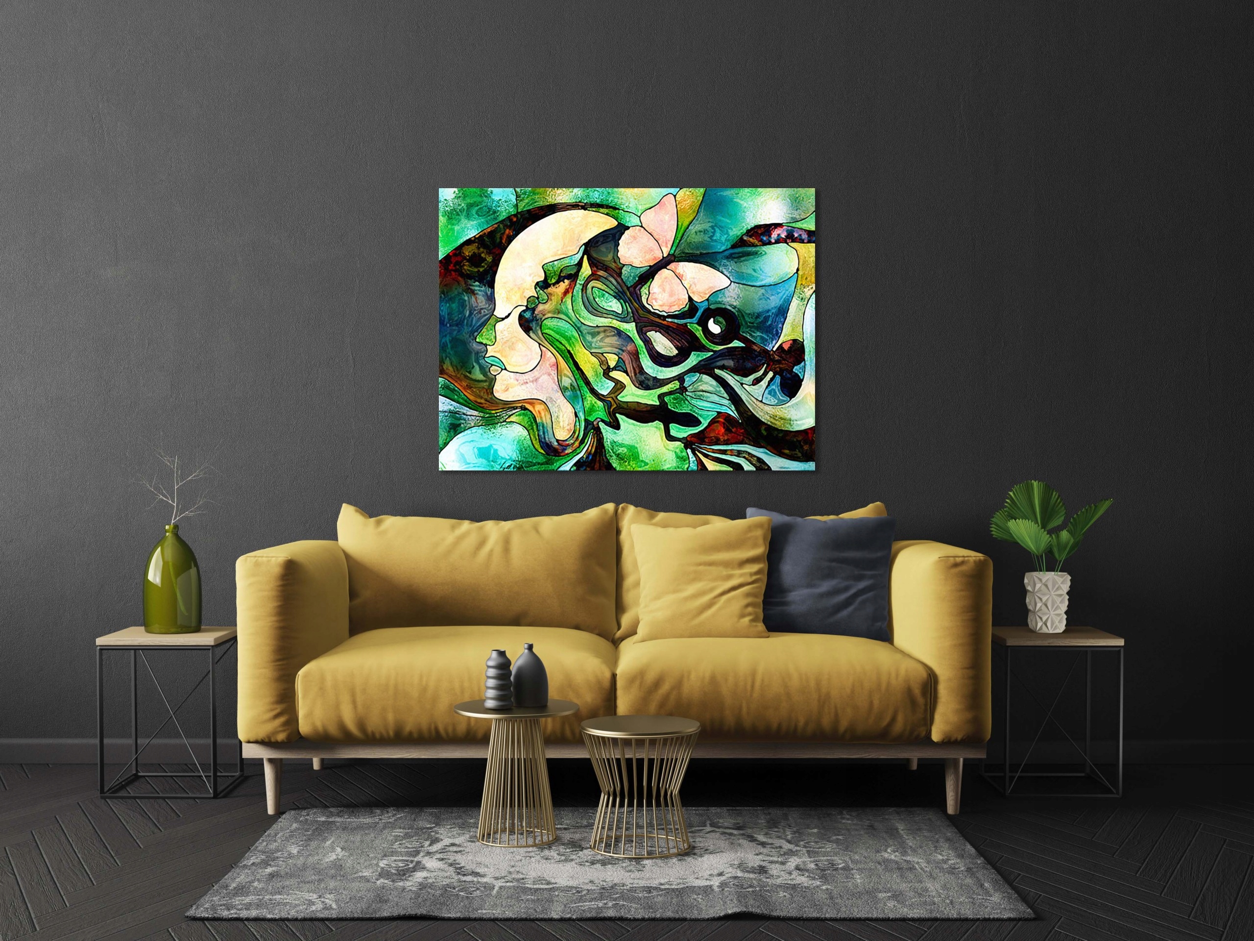 OBRAZ na płótnie ABSTRAKCJA 197755745 120x80 WZORY Marka inna