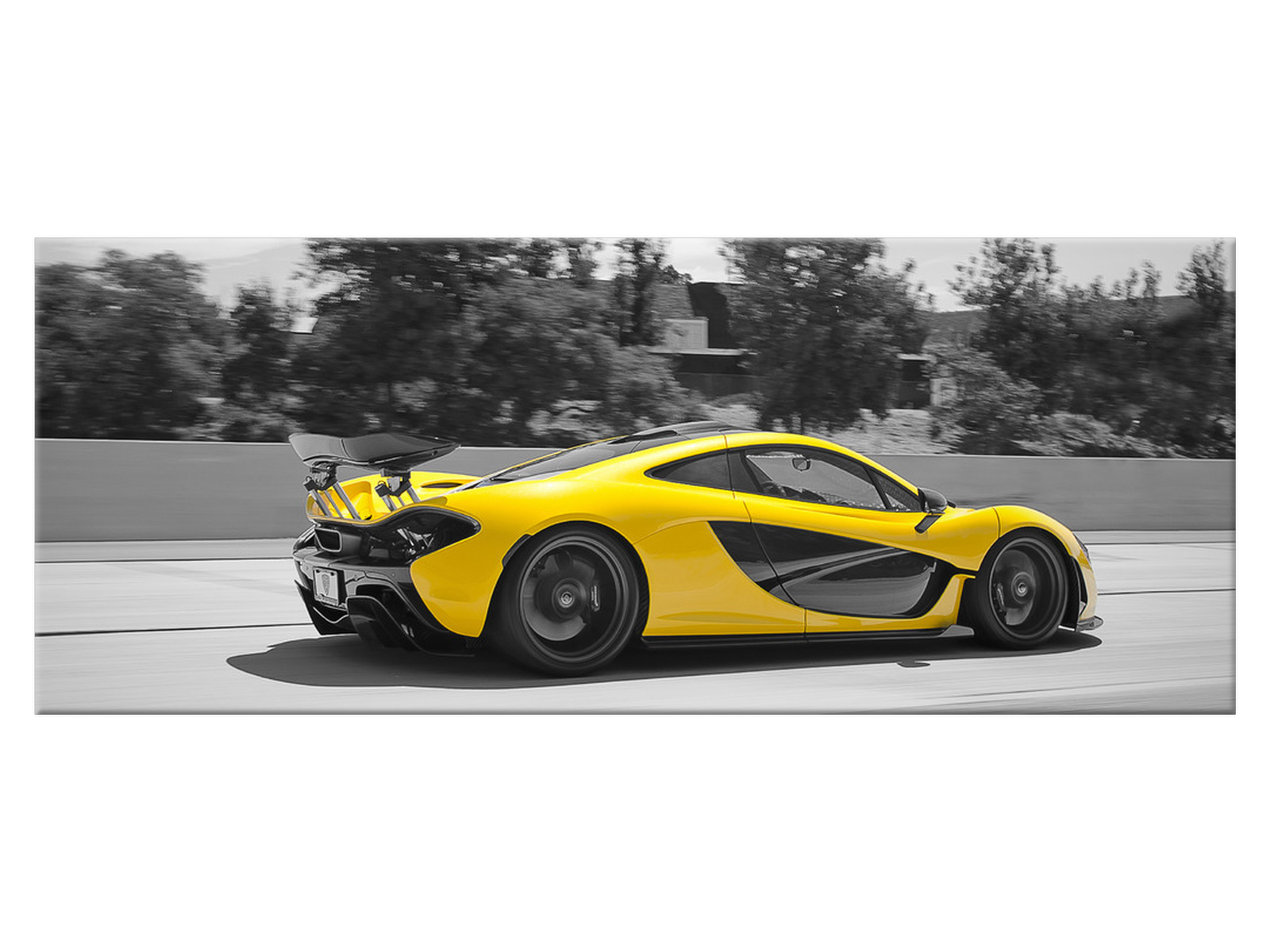 

Obraz Żółty McLaren P1 Samochód 100x40 1692A_1I